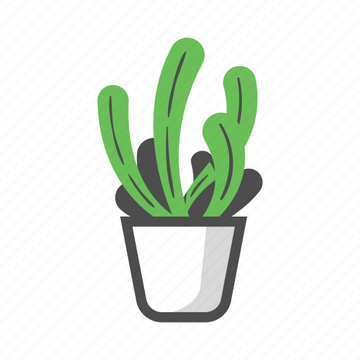 Cactus, decoration, garden, plant, pot, prickly, thorn icon - Download on Iconfinder