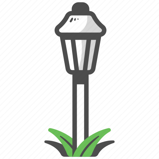 Decoration, garden, garden lamp, lamp, lantern, outdoor, park icon - Download on Iconfinder