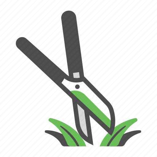 Cut, garden, gardening, grass, grass scissors, scissors, shears icon - Download on Iconfinder