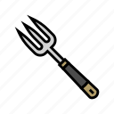 fork, garden, tool, shovel, rake, agriculture