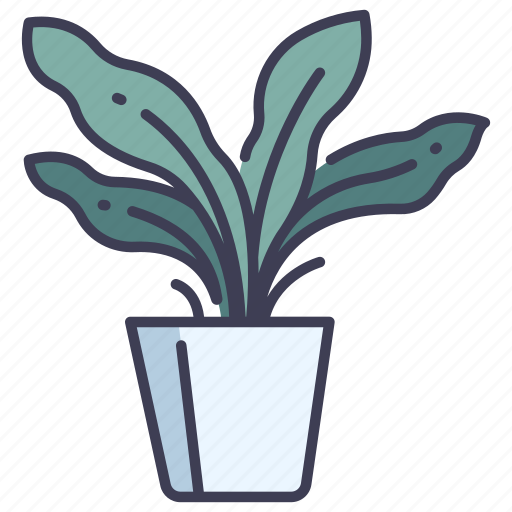 Fern, garden, gardening, leaf, plants, pot, potted icon - Download on Iconfinder