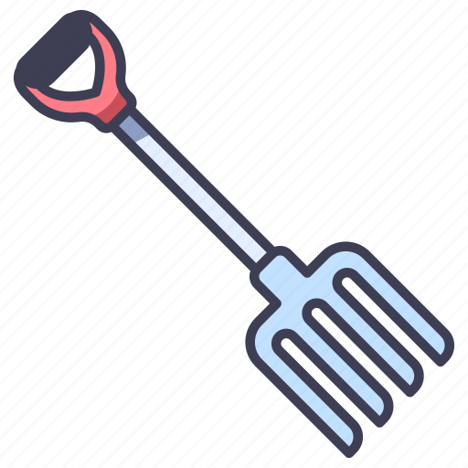 Equipment, farm, fork, garden, gardening, spade, tool icon - Download on Iconfinder