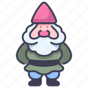 decoration, dwarf, garden, gardening, gnome, hat