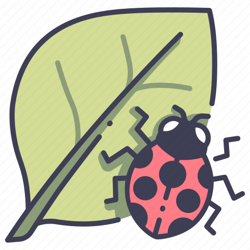 Environment, insect, ladybug, leaf, nature icon - Download on Iconfinder