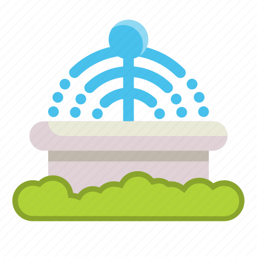 Eco, ecology, fountain, garden, nature icon - Download on Iconfinder