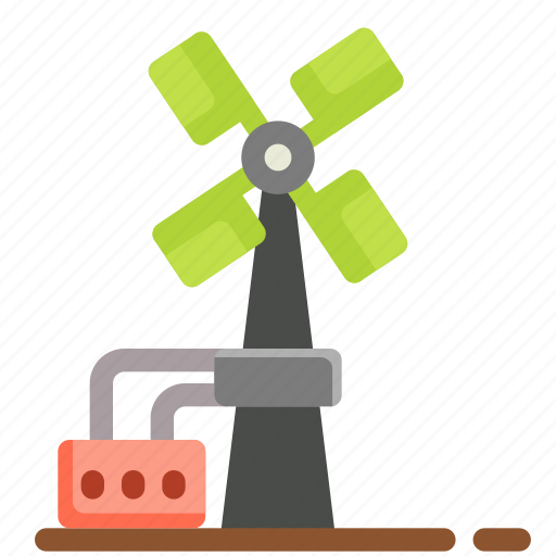 Eco, ecology, garden, nature, windmill icon - Download on Iconfinder