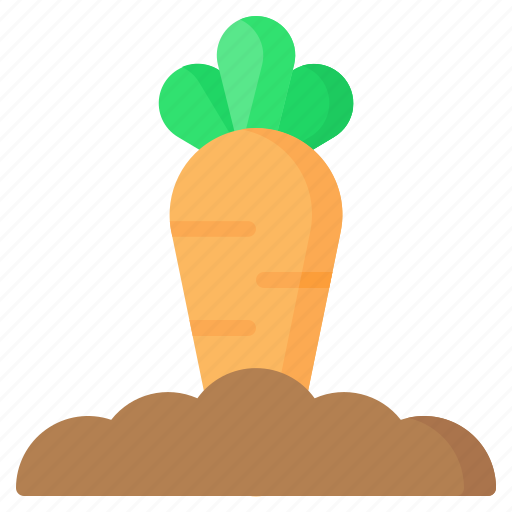 Carrot, vegetable, gardening, farm, harvest icon - Download on Iconfinder