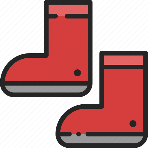 Boot, footwear, shoe, rain, gardening, foot, fashion icon - Download on Iconfinder