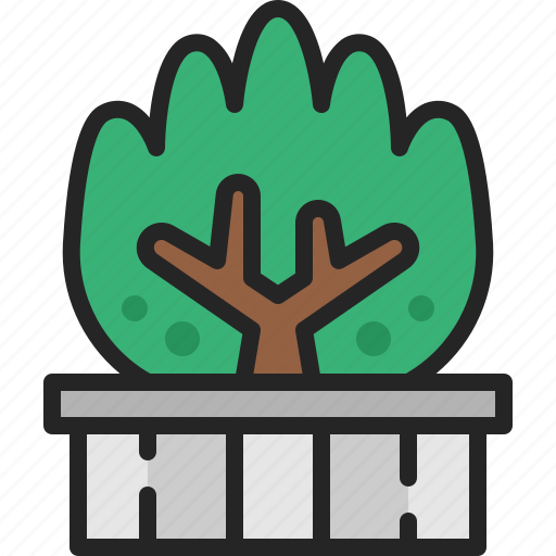 Bush, plant, garden, hedge, shrub, nature, gardening icon - Download on Iconfinder