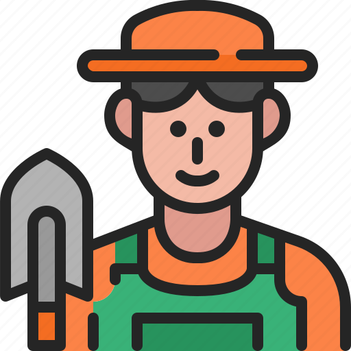 Gardener, man, avatar, profession, occupation, user, male icon - Download on Iconfinder
