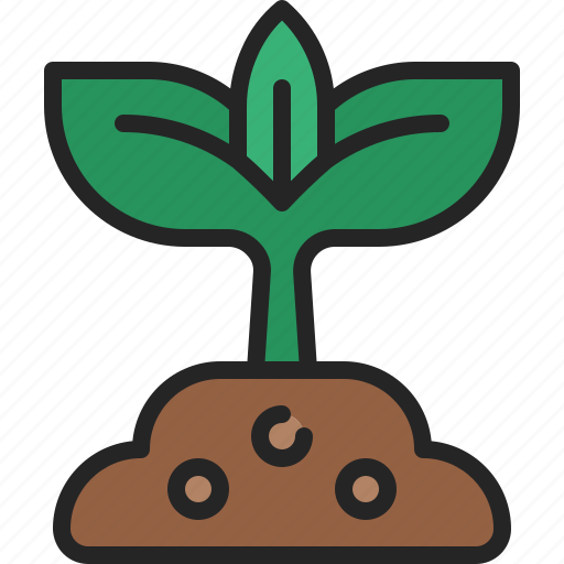 Sprout, plant, seedling, growing, planting, ecology, gardening icon - Download on Iconfinder