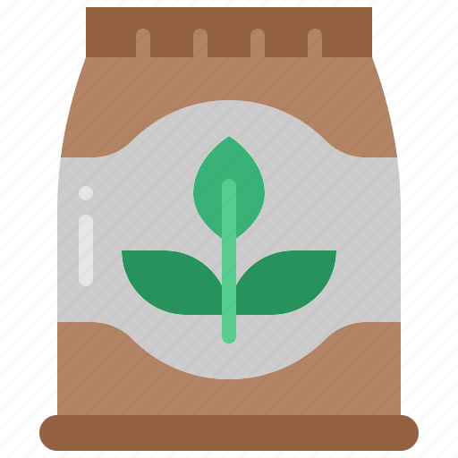 Fertilizer, chemical, compost, bag, farming, sack, agriculture icon - Download on Iconfinder