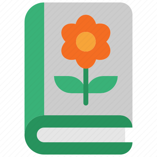 Garden, book, botanical, knowledge, gardening, manual, education icon - Download on Iconfinder