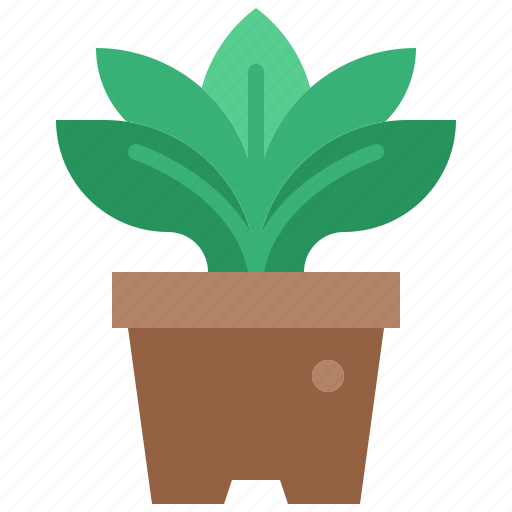 Plant, potted, pot, decoration, houseplant, growth, nature icon - Download on Iconfinder