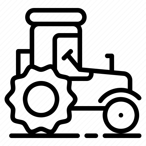 Tractor, agriculture, transport, farm, garden, vehicle, farming icon - Download on Iconfinder