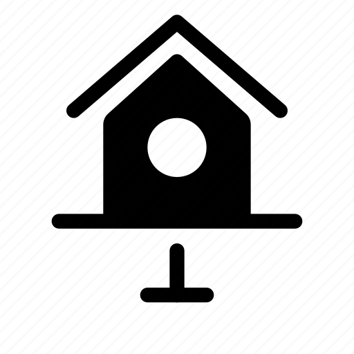 Birdhouse, bird, house, home, garden, nest, tree icon - Download on Iconfinder
