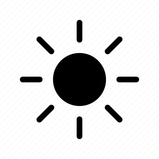 Sun, sunlight, summer, sunrise, sunny, weather, climate icon - Download on Iconfinder