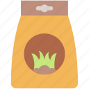 yellow, seed, pack, grass, nature, interaction, box, action, casino