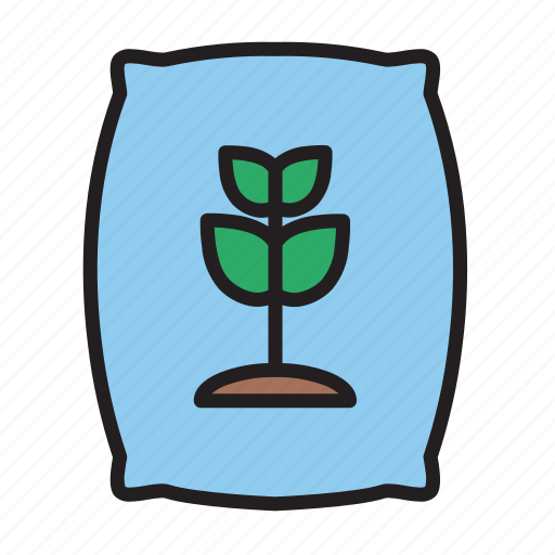 Agriculture, garden, gardening, seed, seed bag, seedling icon - Download on Iconfinder