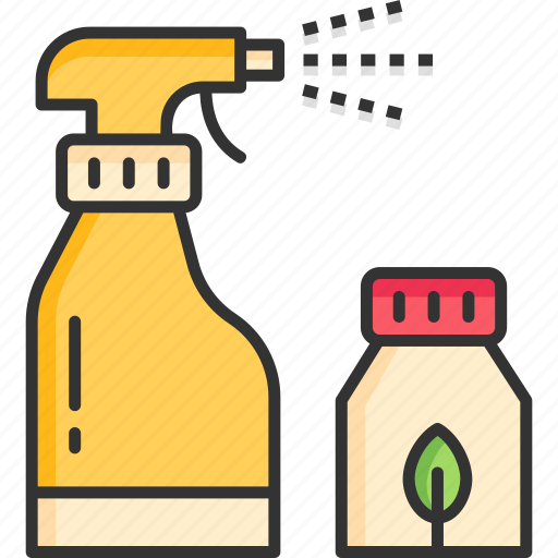 Fertilizer, spray, bottle, farming, organic icon - Download on Iconfinder