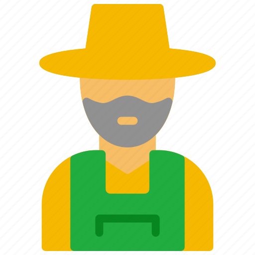 Gardening, farmer, farming, agriculture, man, avatar icon - Download on Iconfinder