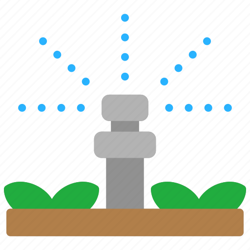 Gardening, irrigation, sprinkler, garden, watering icon - Download on Iconfinder