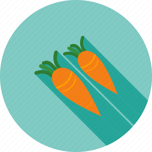 Carrot, carrots, food, fresh, leaf, nature, red icon - Download on Iconfinder