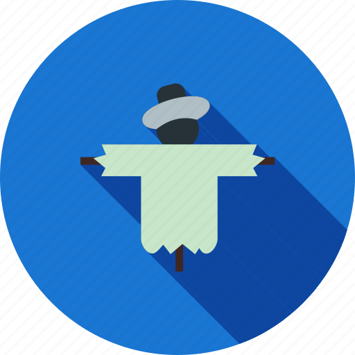 Crow, face, field, scare, scarecrow, season, smile icon - Download on Iconfinder