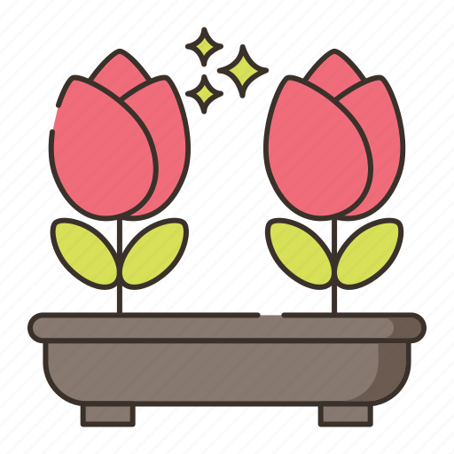 Flower, nature, plant, pot icon - Download on Iconfinder