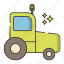 agriculture, farm, tractor, vehicle 