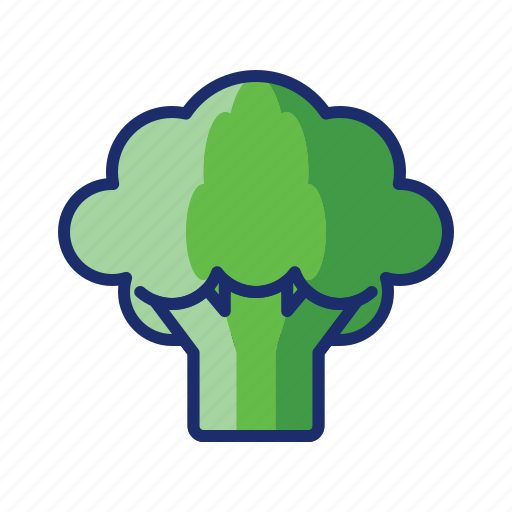 Broccoli, food, greens, vegetable icon - Download on Iconfinder