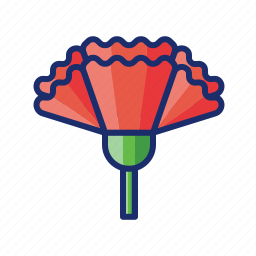 Carnation, flower, plant icon - Download on Iconfinder