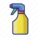 bottle, container, spray