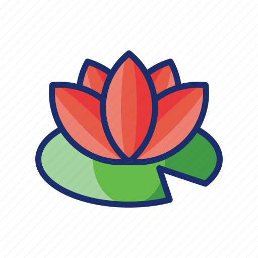 Flower, lily, plant, water icon - Download on Iconfinder