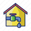 house, supply, water