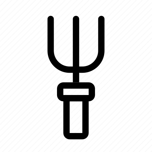 Rake, fork, gardening, tool, agriculture, farm icon - Download on Iconfinder