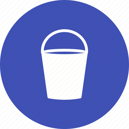 Bucket, container, fill, pouring, tin, water, wet icon - Download on Iconfinder