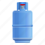 cylinder, gas, house, medical, storage 