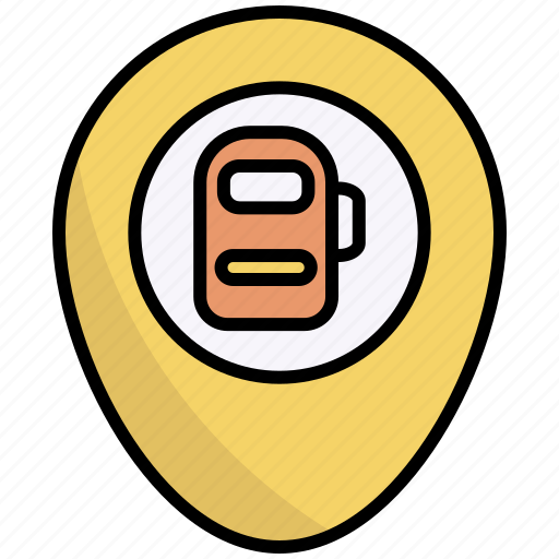 Placeholder, location, map, pin, gasoline, gas station, place icon - Download on Iconfinder