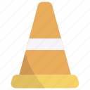 cone, traffic, sign, road, stop, blockade