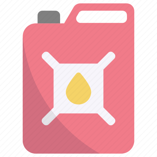 Gasoline, fuel, oil, petrol, energy, petroleum, jerry can icon - Download on Iconfinder