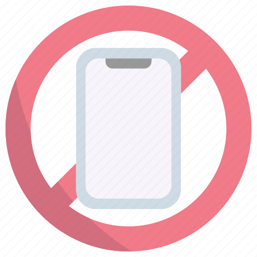 No phone, no mobile, no mobile allowed, forbidden, warning, caution, security icon - Download on Iconfinder