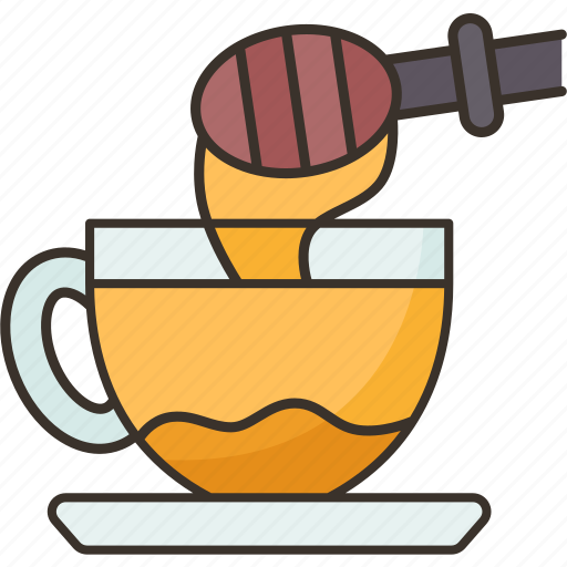 Green, tea, honey, beverage, healthy icon - Download on Iconfinder
