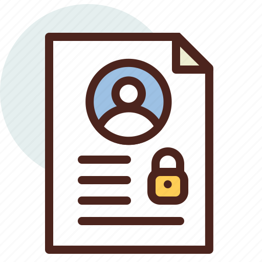 Data, file, id, information, personal, security icon - Download on Iconfinder