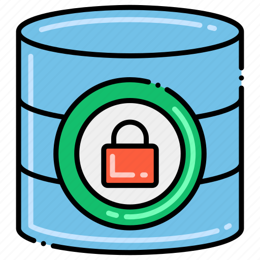 Data, database, encrypted, storage icon - Download on Iconfinder