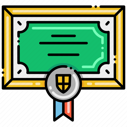 Certificate, protection, security, shield icon - Download on Iconfinder