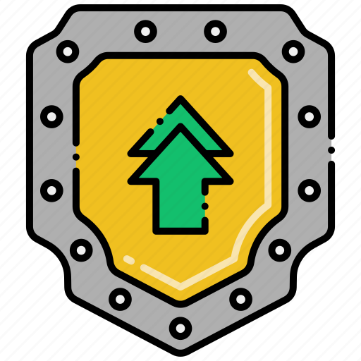 Protection, security, shield, upgrade icon - Download on Iconfinder