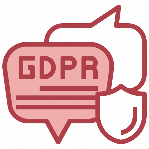 Gdpr, rgpd, secure, chat, chat buble, message icon - Download on Iconfinder
