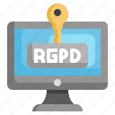 gdpr, rgpd, access, security, key, lock