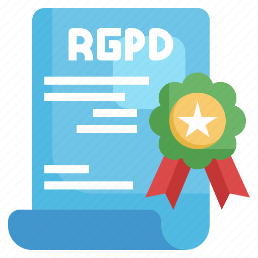 Gdpr, rgpd, certification, personal, secure, folder, files icon - Download on Iconfinder